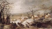Joos de Momper Winter Landscape oil painting picture wholesale